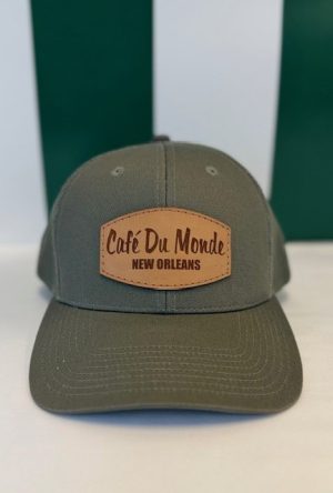 Leather Patch Moss Cap