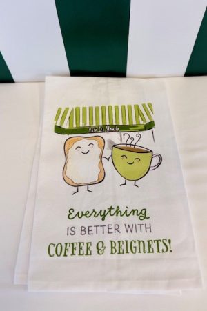 Better with Beignets Towel